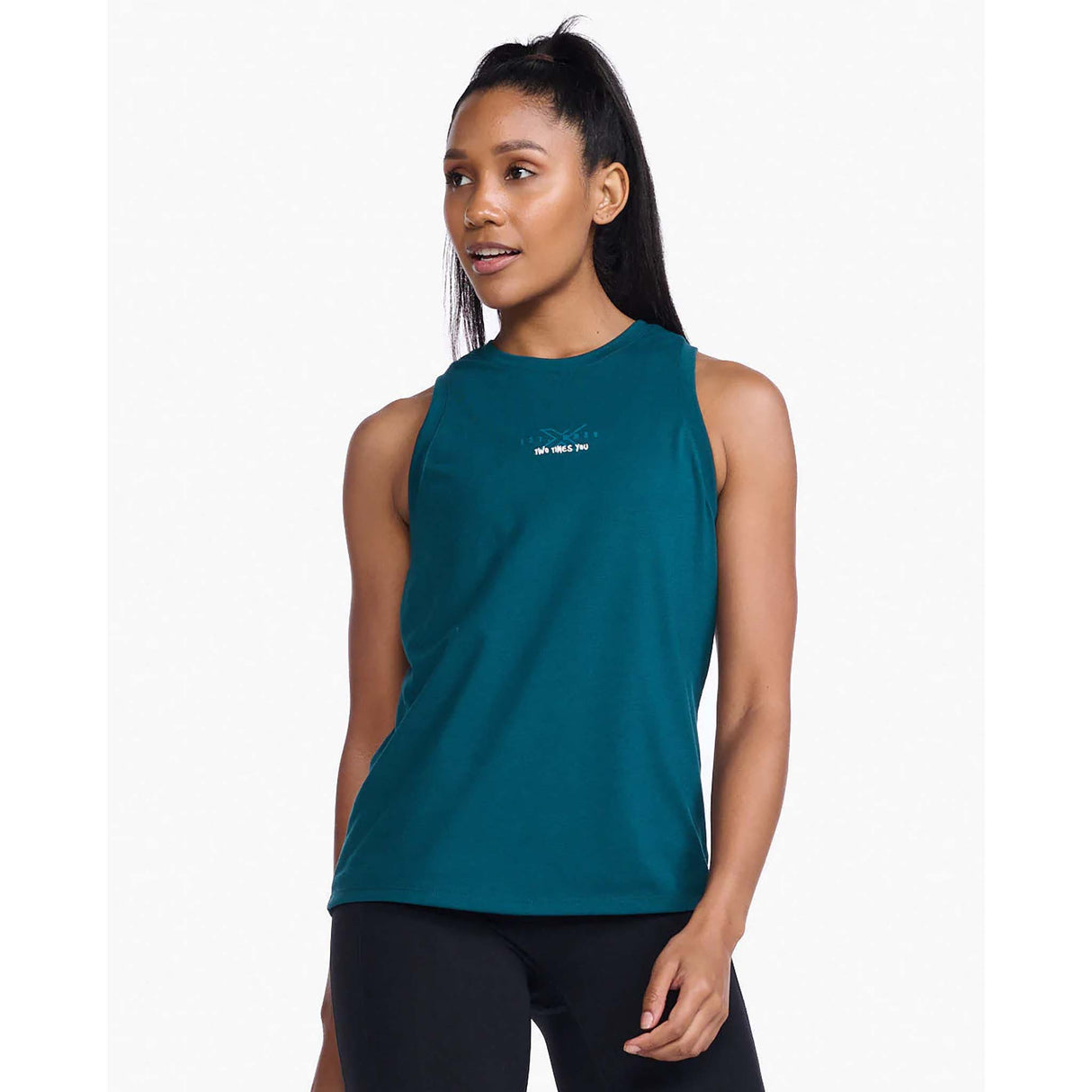 2XU Form Tank camisole de course à pied jade femme