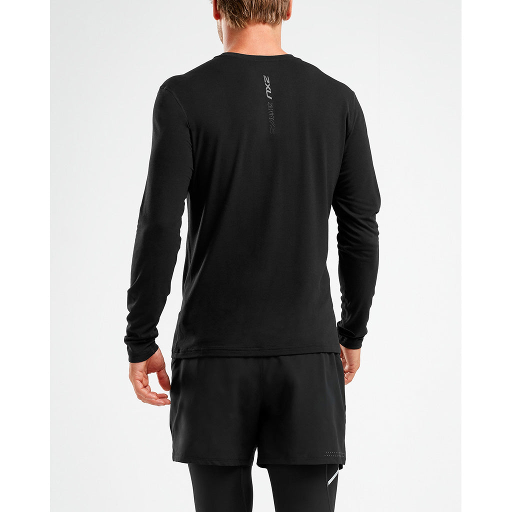 2XU t-shirt manches longues Heat homme dos