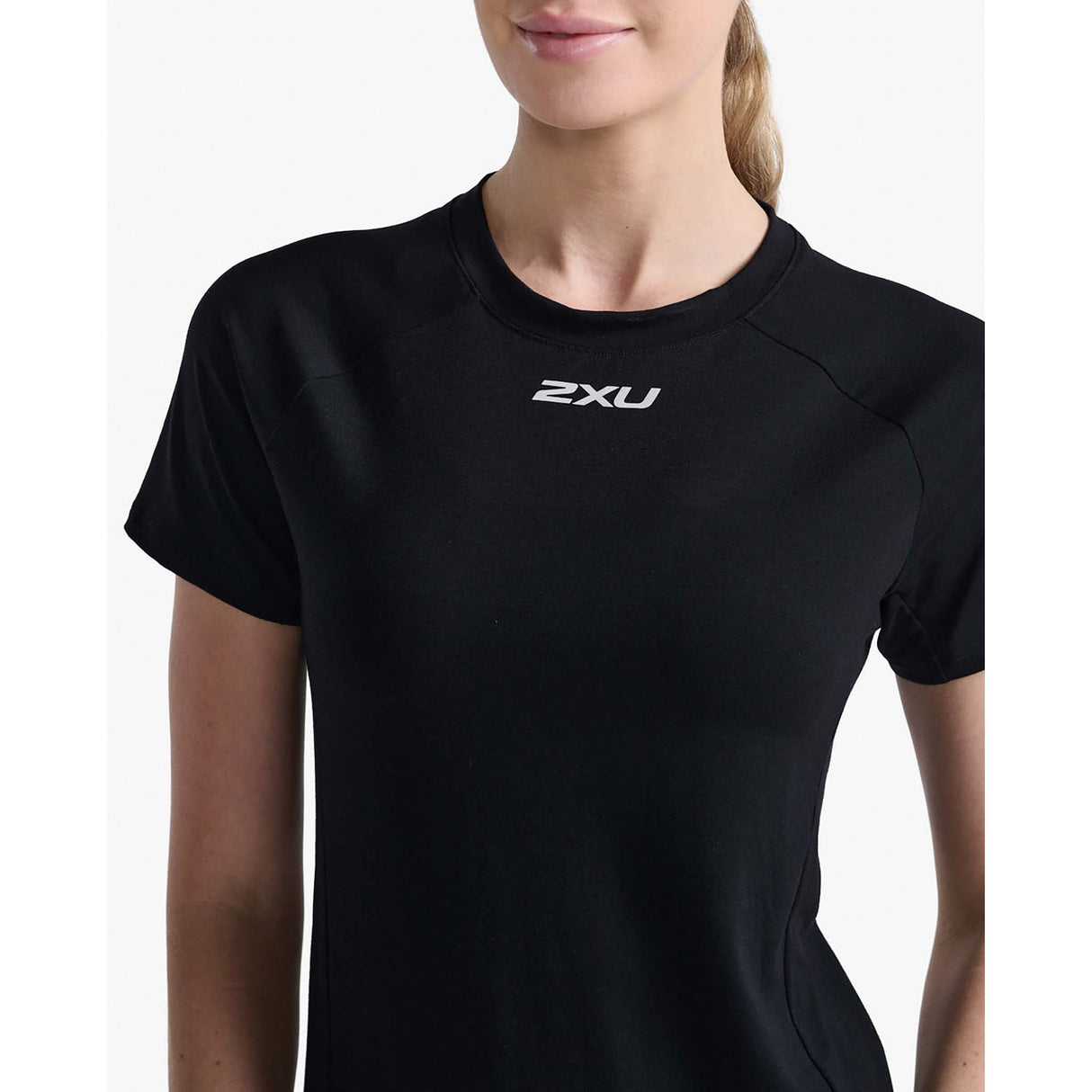 2XU Ignition Base Layer T-shirt sport noir femme details