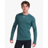 2XU Ignition Base Layer t-shirt manches longues deep jade marle homme face