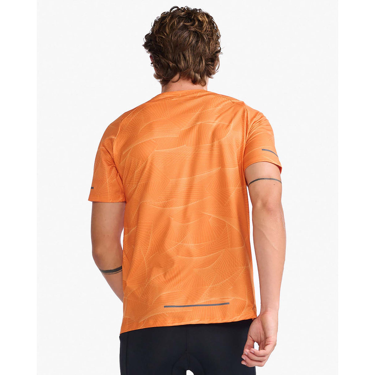 2XU Light Speed Spiral t-shirt course homme lateral dos