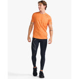 2XU Light Speed Spiral t-shirt course homme lateral live