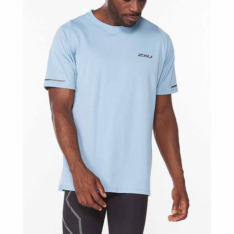 2XU Light Speed Tech Tee T-shirt de course à pied pour homme Echo