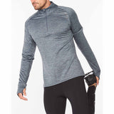 2XU Chandail manches longues Ignition 1/4 Zip pour homme angle