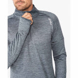 2XU Chandail manches longues Ignition 1/4 Zip pour homme vue de près