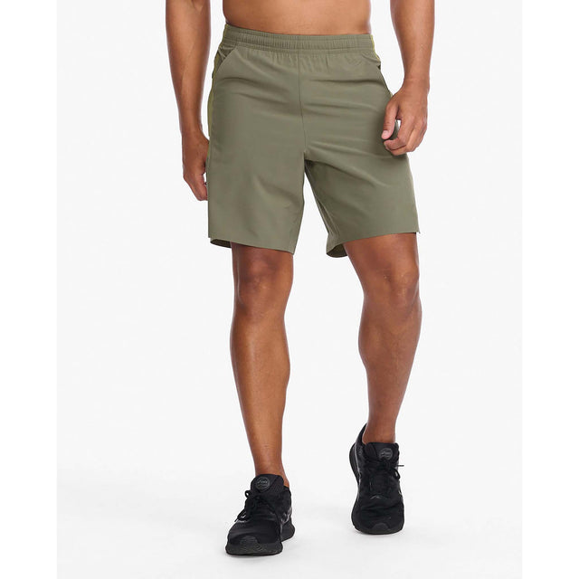 2XU Motion 8 Inch shorts de course à pied alpine glade homme