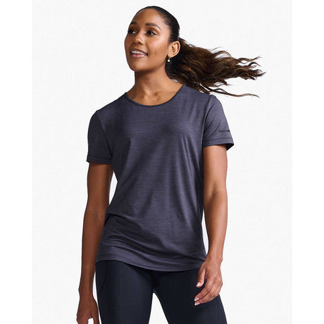 2XU Motion Tee t-shirt de course à pied femme-india black