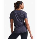 2XU Motion Tee t-shirt de course à pied femme dos-india black