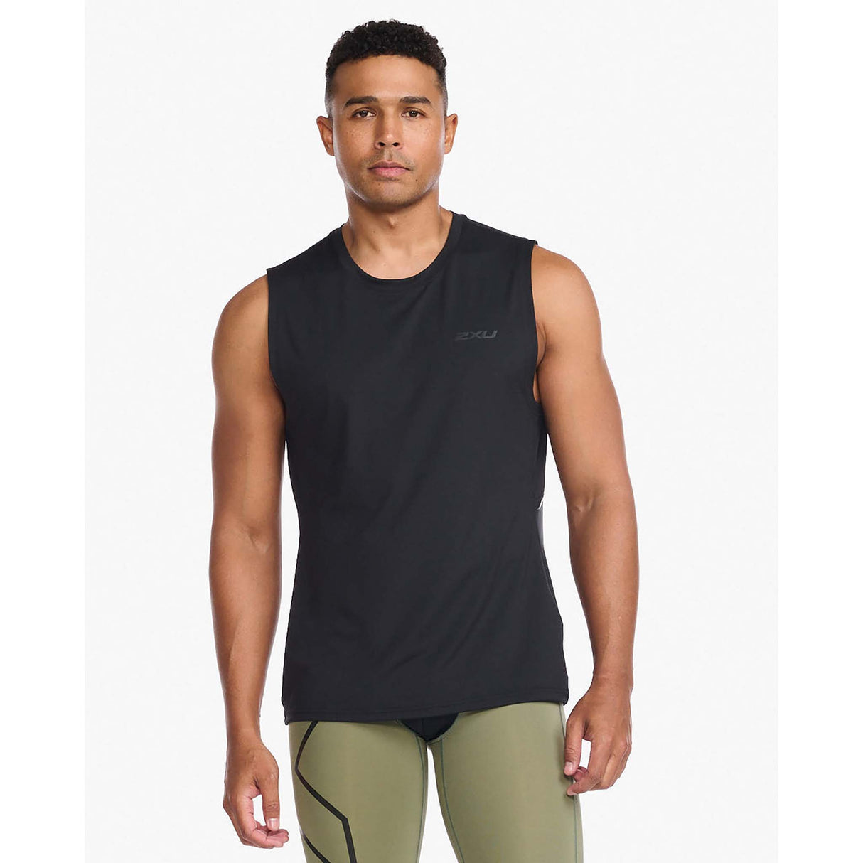 2XU Motion Tank débardeur de course à pied noir homme