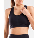 2XU Perform Medium Impact Crop Top noir