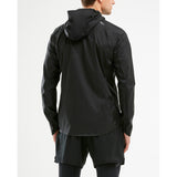 2XU manteau coupe-vent Pursuit AC Shell homme noir dos