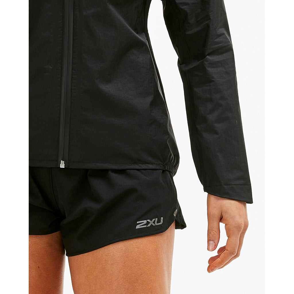 2XU coupe-vent Pursuit AC Shell femme noir manche