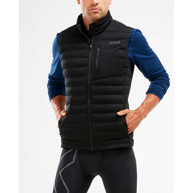 XU veste de course sans manches Pursuit Insulation pour homme