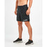 Short de course à pied pour homme 2XU Run 2 in 1 noir