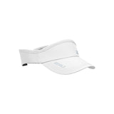 2XU Run Visor casquette visière de course à pied blanc