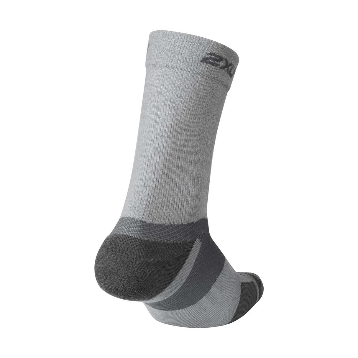 2XU Vectr Merino Light Cushion Crew Socks grey talon