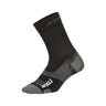 2XU Vectr Ultralight Crew Socks black titanium