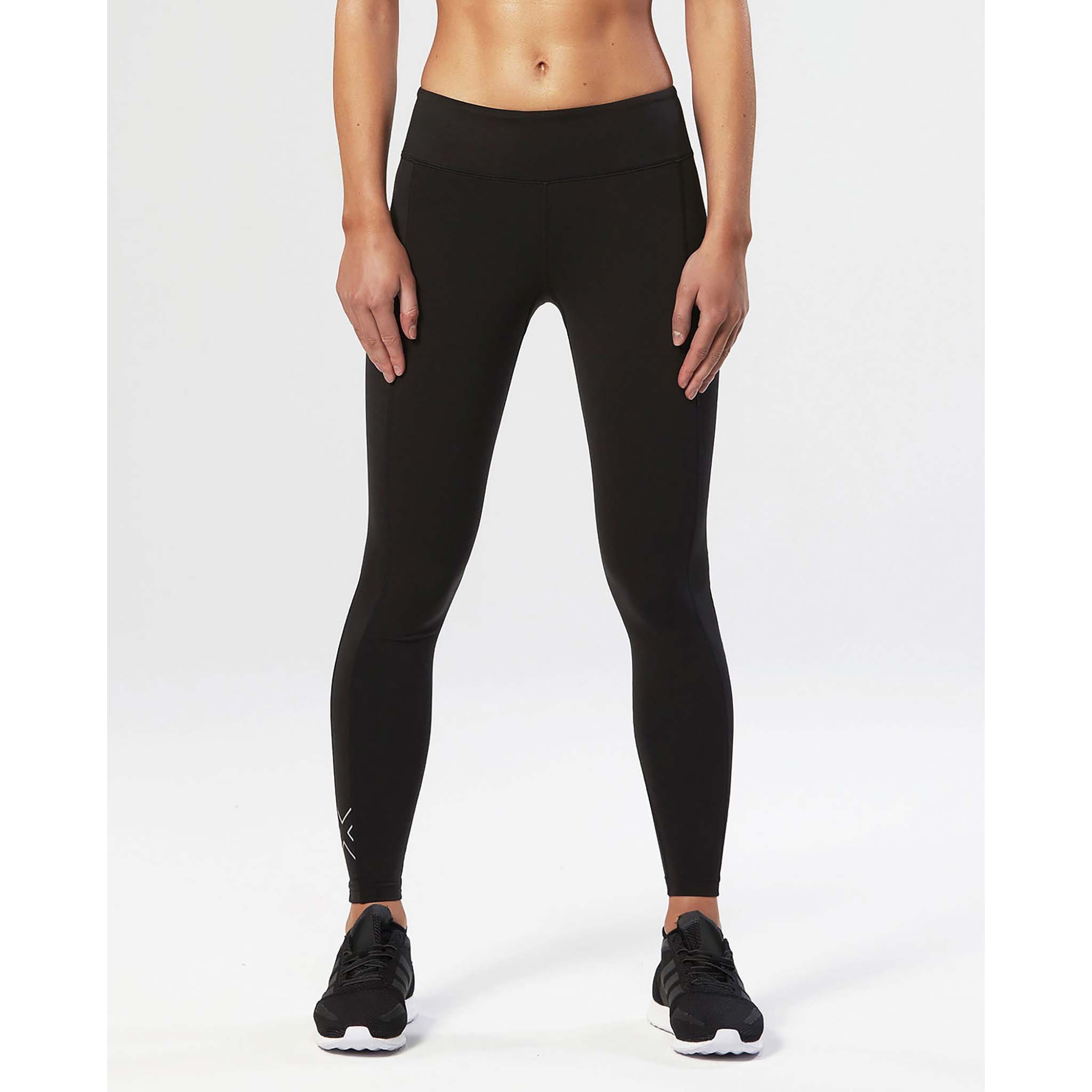 2XU mid-rise compression tights for women Black / XS
