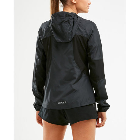 2XU XVENTJacket manteaux coupe-vent de course a pied femme dos