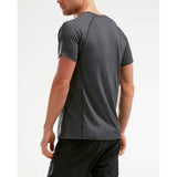 2XU X-Ctrl T-shirt manches courtes de sport charcoal homme dos
