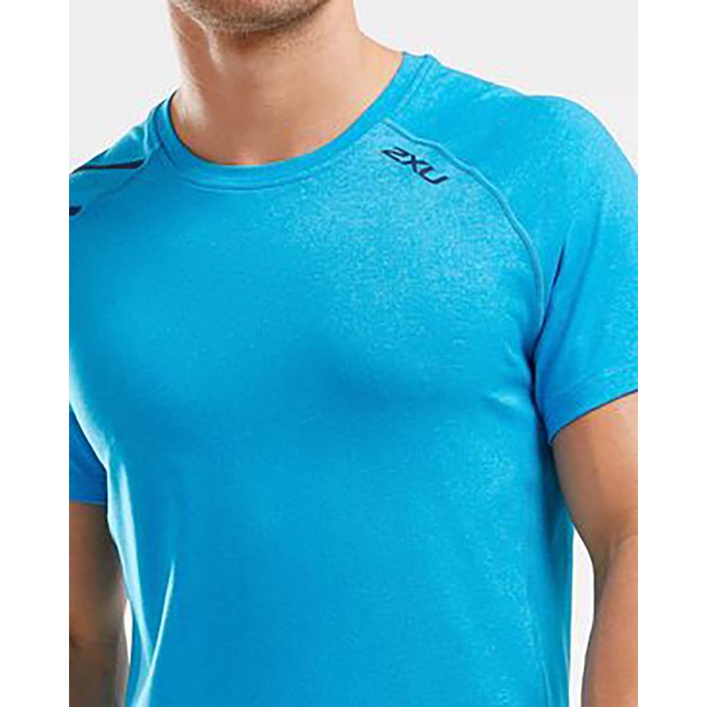 2XU X-Ctrl T-shirt manches courtes de sport bleu homme