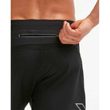 2XU XVENT Free Short 7 pouces shorts course noir homme poche