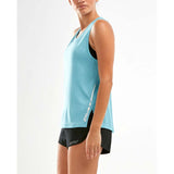 2XU XVent G2 tank top bleu detail