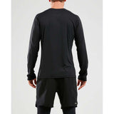 2XU XVent LS t-shirt blue black back