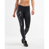 2XU Core Compression leggings sport noir argent femme