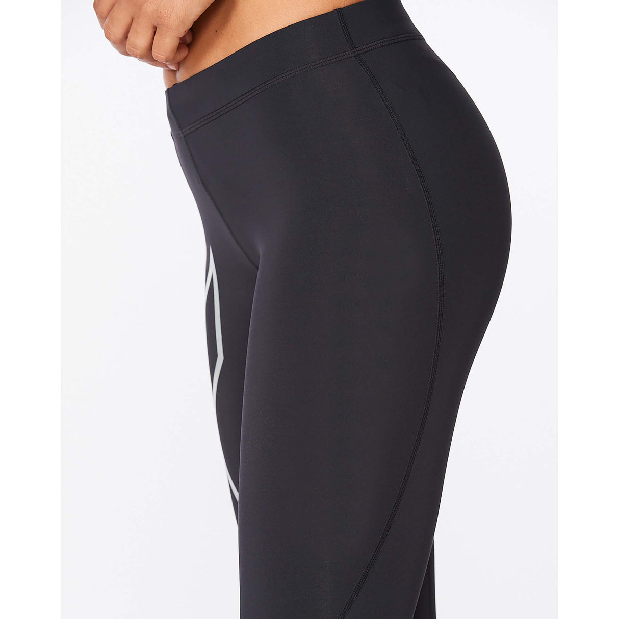 2XU Core Compression leggings sport noir argent femme taille