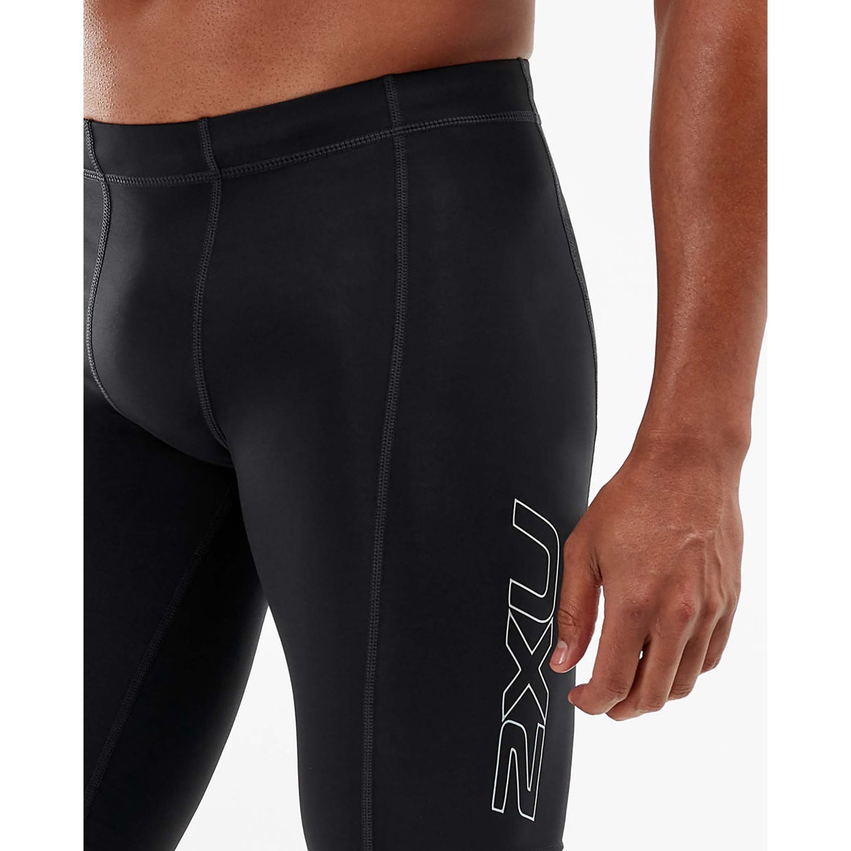 2XU Core Compression cuissard de compression sport pour homme lateral gauche