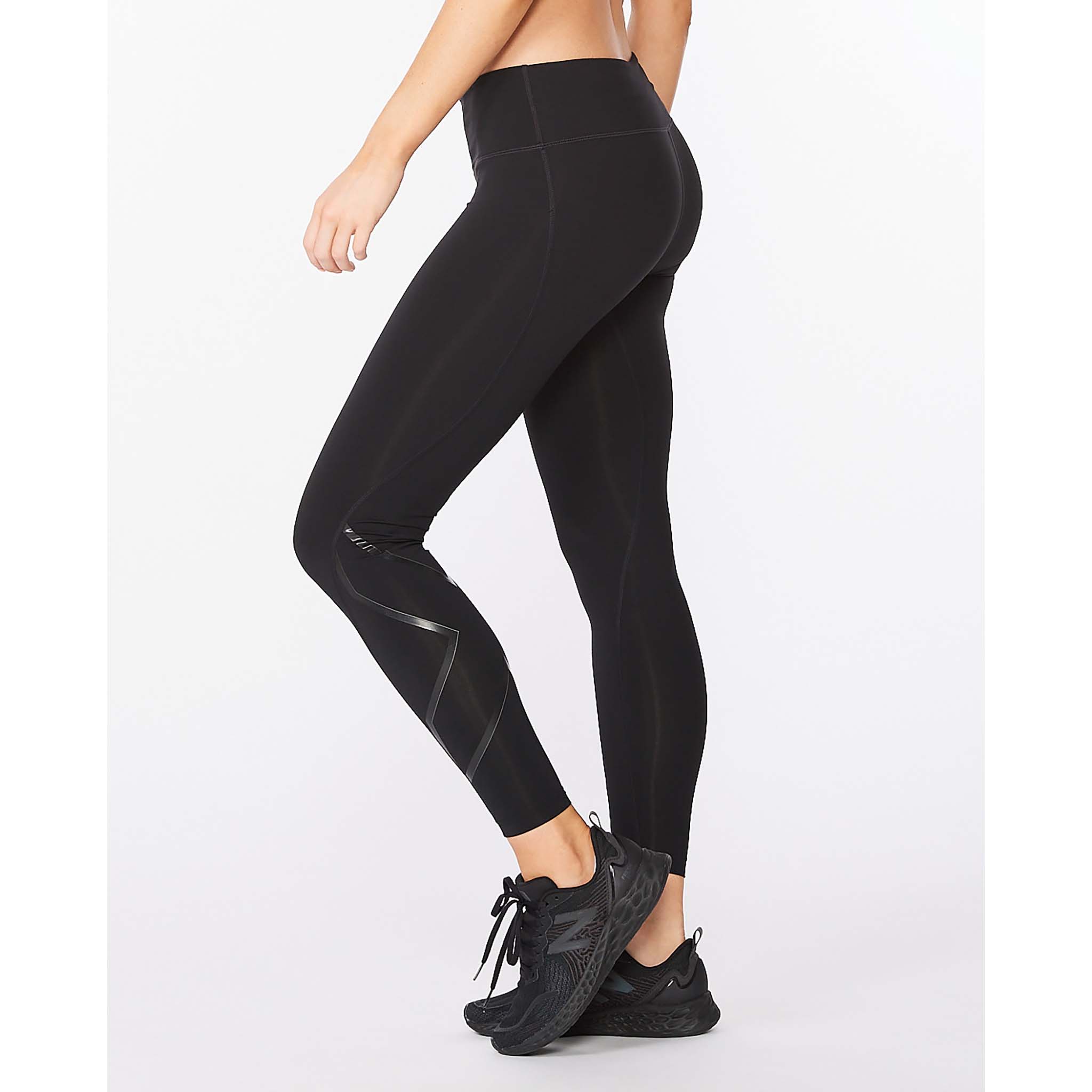 2XU Ignition Mid-Rise Compression Tights for women Black / Nero / XS