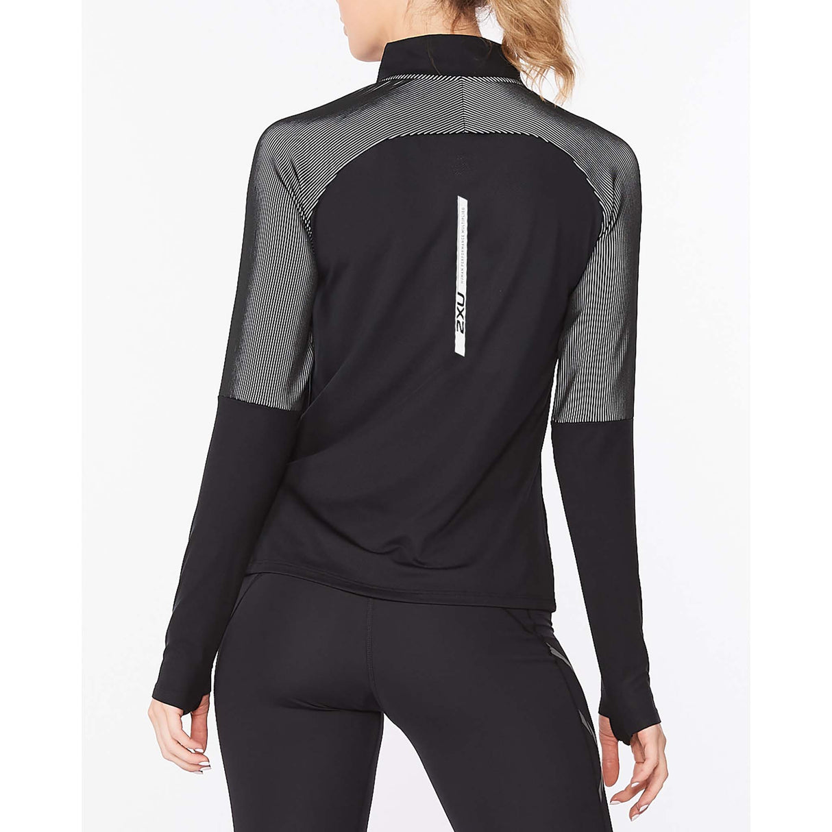 2XU Light Speed 1/2 Zip chandail manches longues pour femme dos