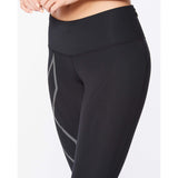 2XU Light Speed Mid-Rise Compression Tights legging compressif noir femme taille