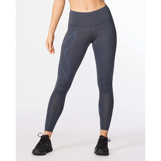 2XU Light Speed Mid-Rise Compression Tights legging compressif india ink femme