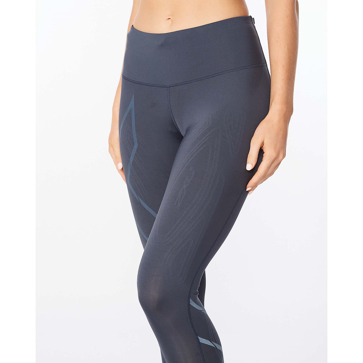 2XU Light Speed Mid-Rise Compression Tights legging compressif india ink femme taille