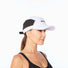 2XU casquette de course à pied unisexe Light Speed Cap blanc noir 