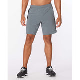 2XU Motion 8 Inch shorts de course à pied turbulence pour homme