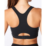 2XU Motion Racerback Crop Top de sport femme dos details