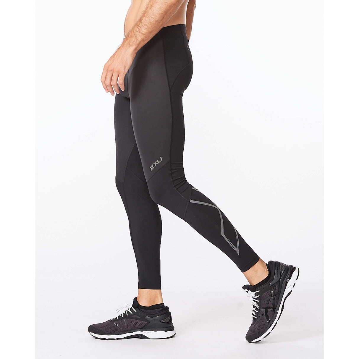 2XU legging compressif de course Wind Defence pour homme lateral