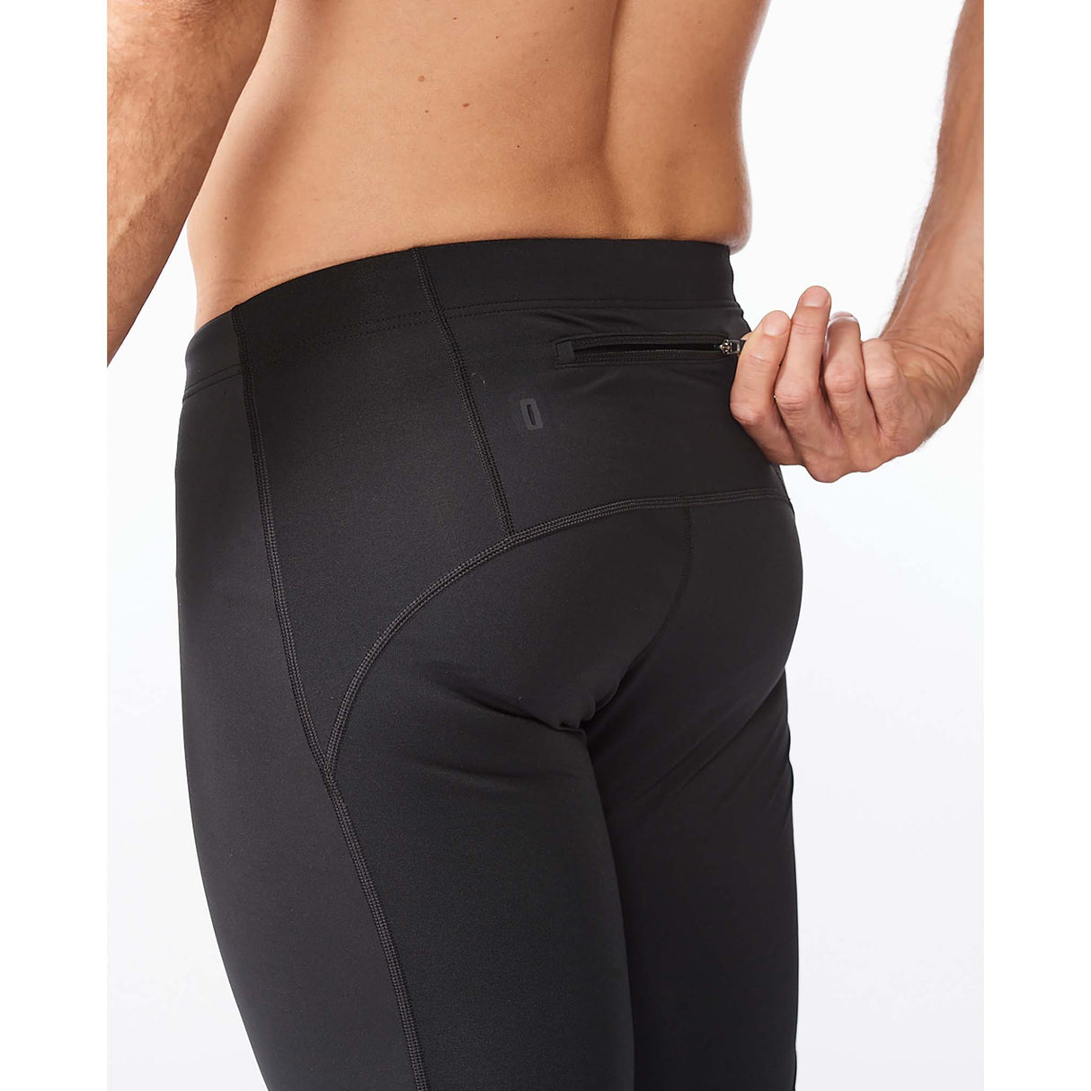 2XU legging compressif de course Wind Defence pour homme pochette