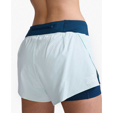 2XU 2XU Aero 2-en-1 4-Inch shorts de course à pied pour femme