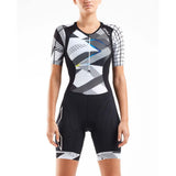 2XU 2XU Compression Sleeved Trisuit combinaison de triathlon pour femme