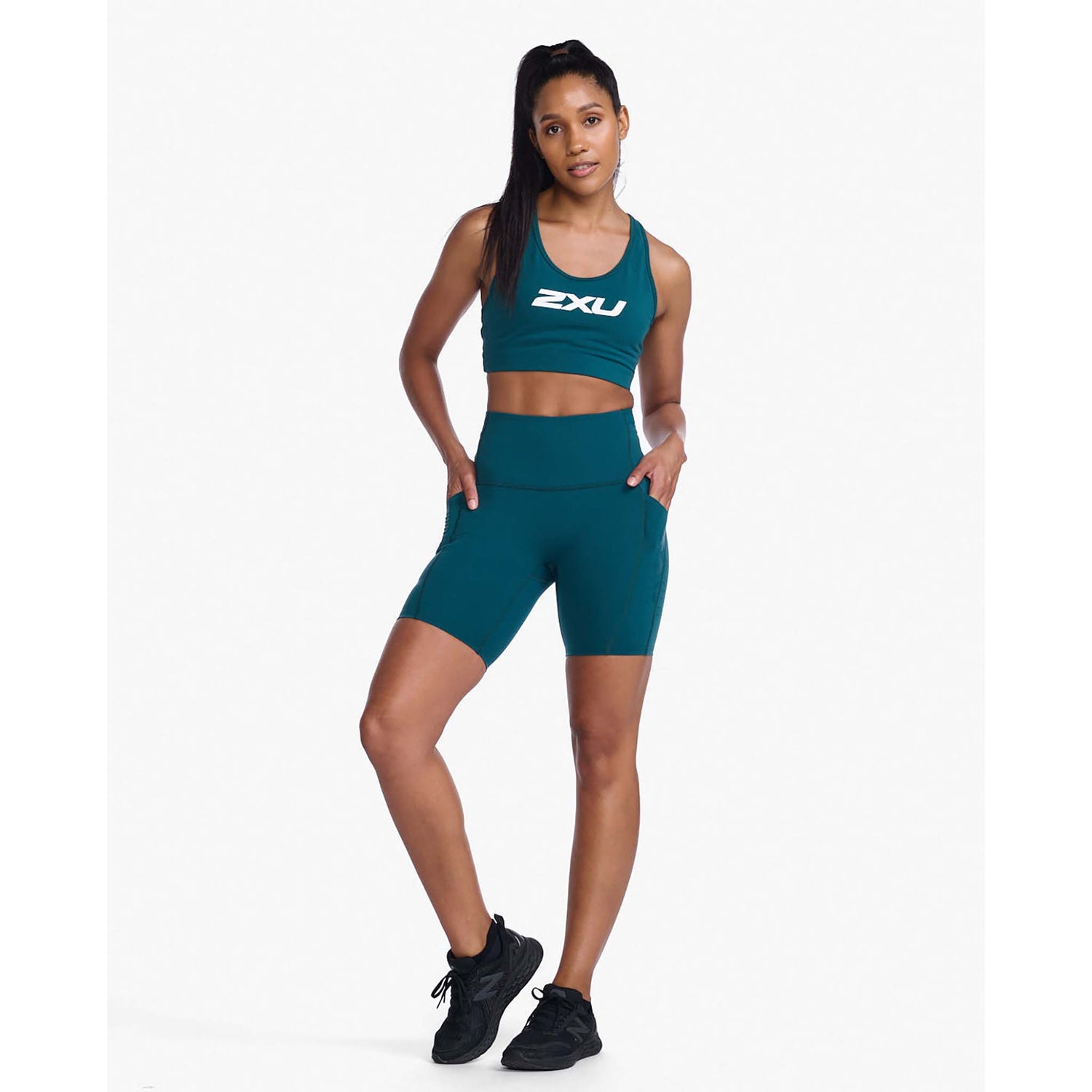 2XU 2XU Form Stash Hi-Rise Bike Shorts 2.0 cuissard taille haute femme