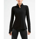 2XU 2XU Heat 1/4 Zip Top chandail de course a pied femme