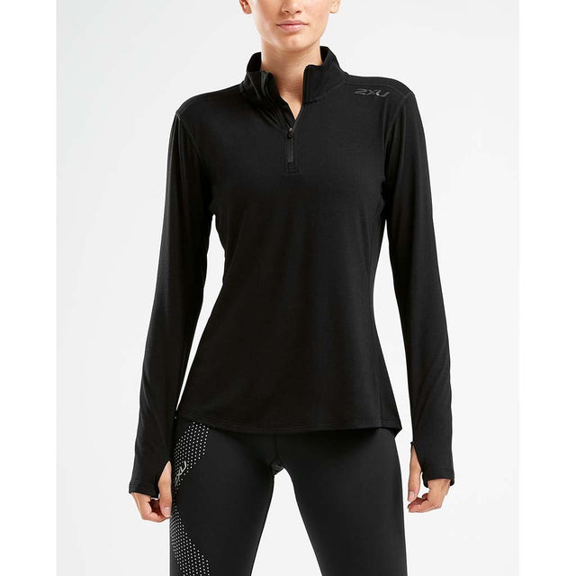 2XU 2XU Heat 1/4 Zip Top chandail de course a pied femme