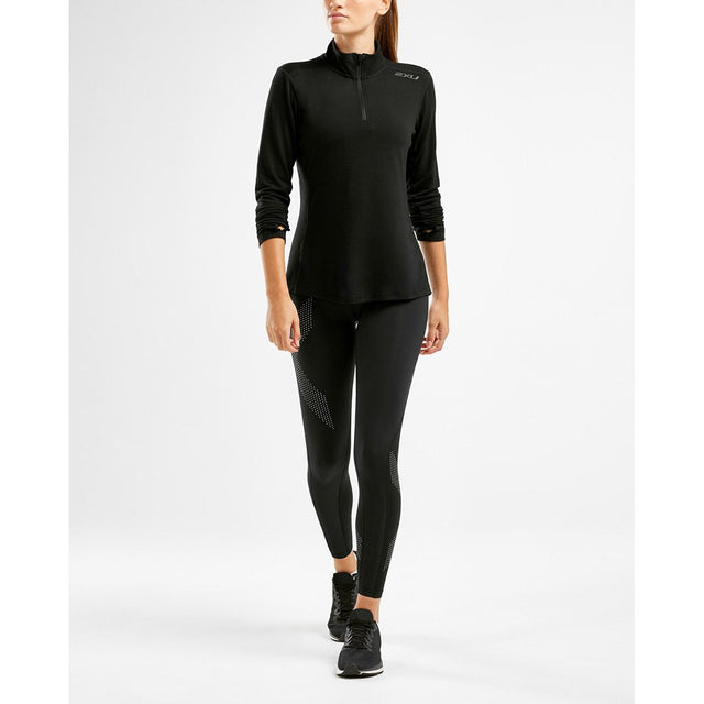 2XU 2XU Heat 1/4 Zip Top chandail de course a pied femme