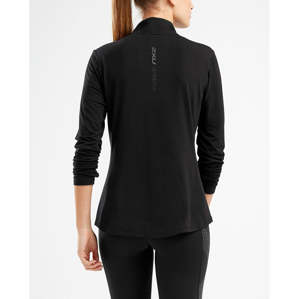 2XU 2XU Heat 1/4 Zip Top chandail de course a pied femme