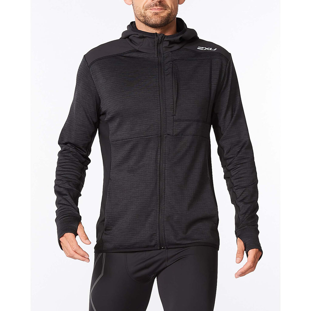 2XU 2XU Ignition chandail à capuchon avec fermeture à glissière pour homme