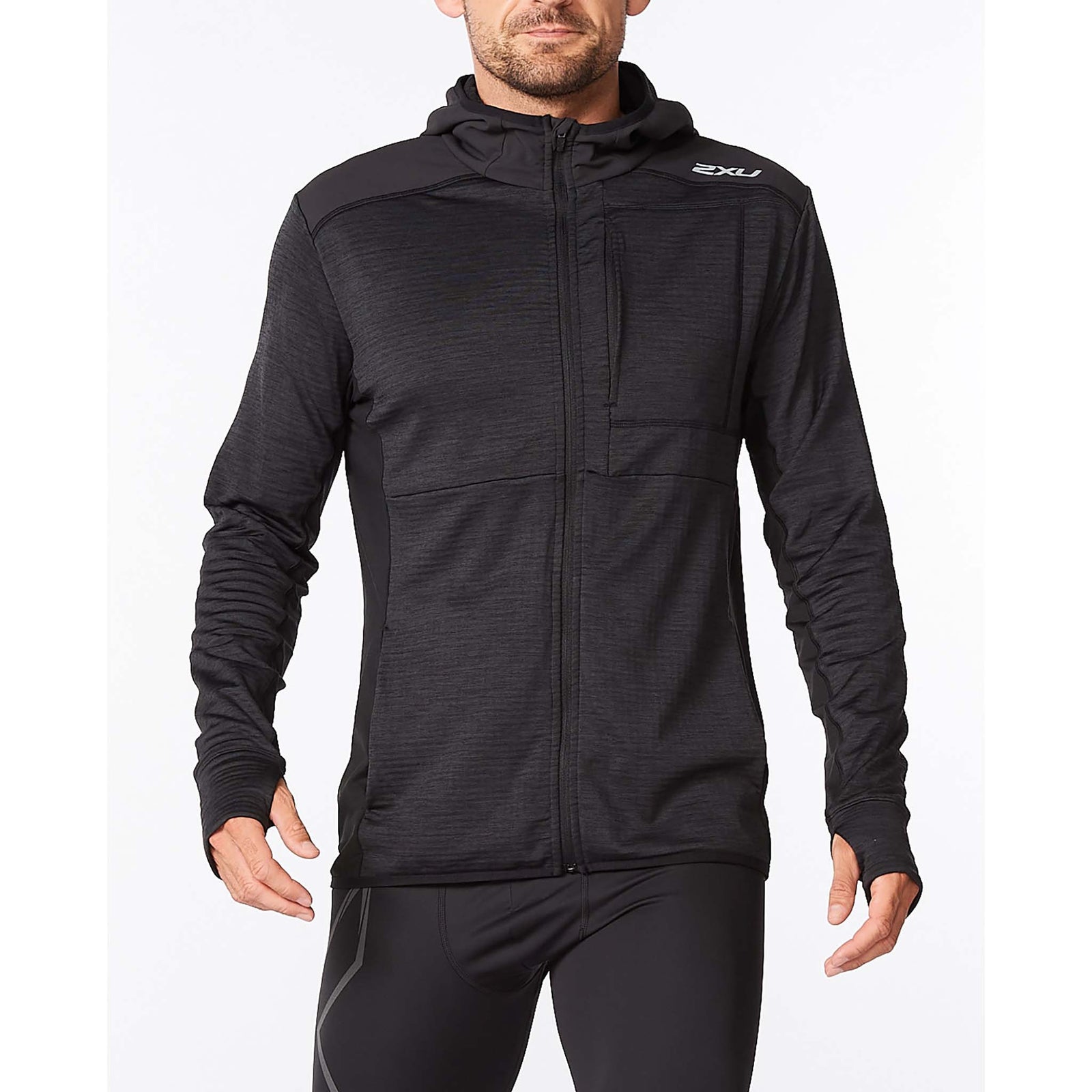 2XU 2XU Ignition chandail à capuchon avec fermeture à glissière pour homme